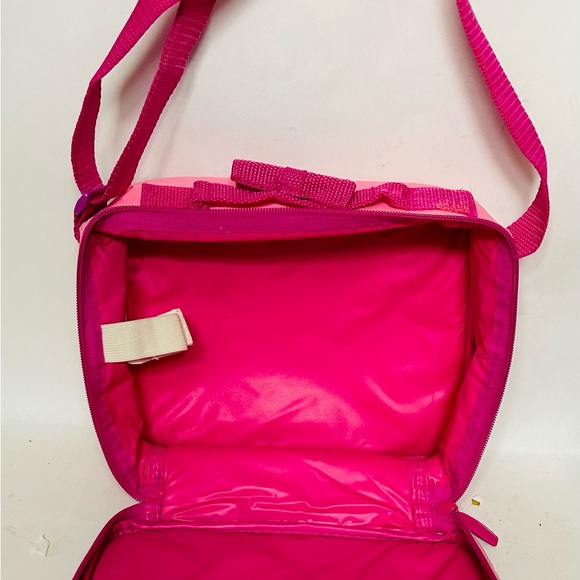 Vintage 1997 — Barbie Thermos Lunch Box Soft Sided Insulated Barbie Lunch Bag - Picture 3 of 5